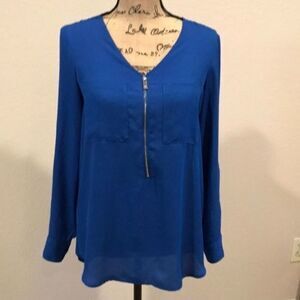 Chaus Dressy Blouse with Tabs